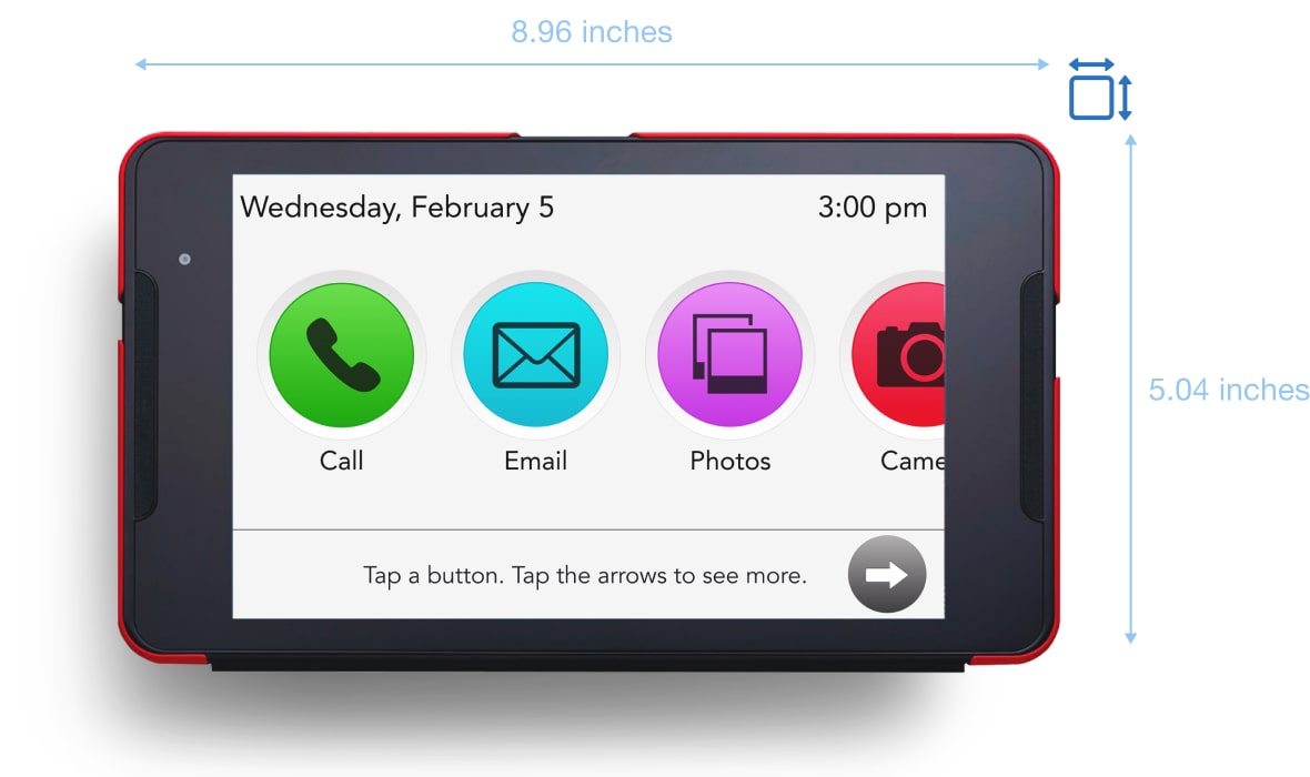 An easy way to stay in touch with family using GrandPad
